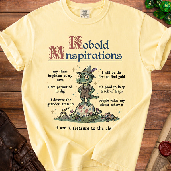 Kobold Minspirations T-Shirt in Butter
