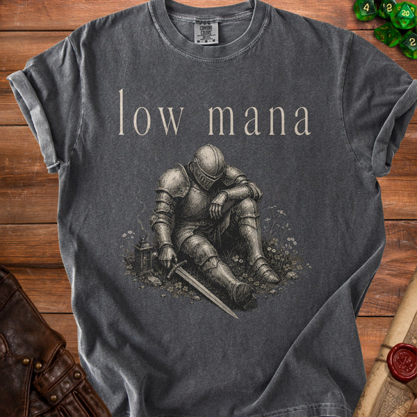 Low Mana Quest Takes Toll T-Shirt in Pepper