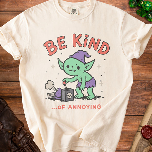 Annoying Goblin T-Shirt in Ivory