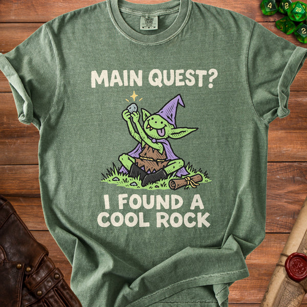 Cool Rock T-shirt in Moss