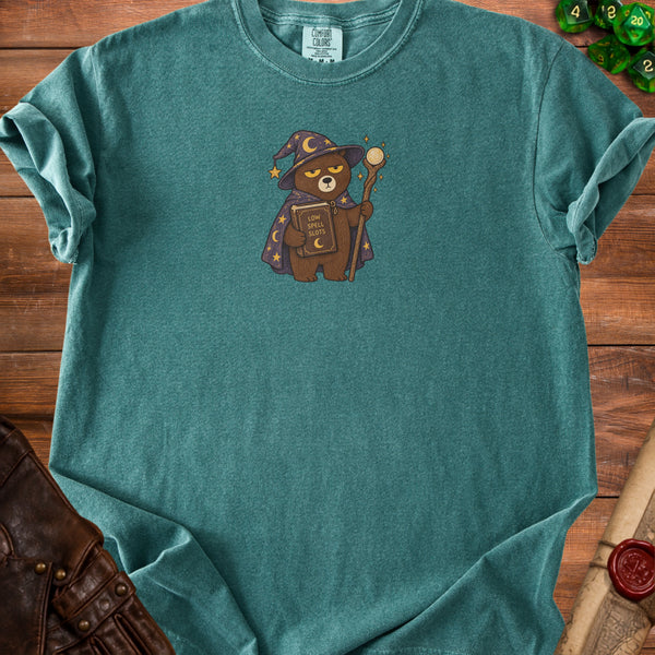 Wizard Bear T-Shirt in Blue Spruce