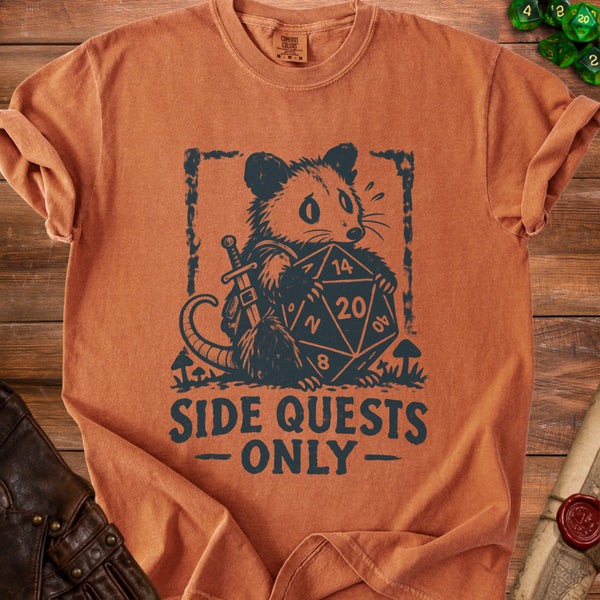 Side Quests T-Shirt in Yam
