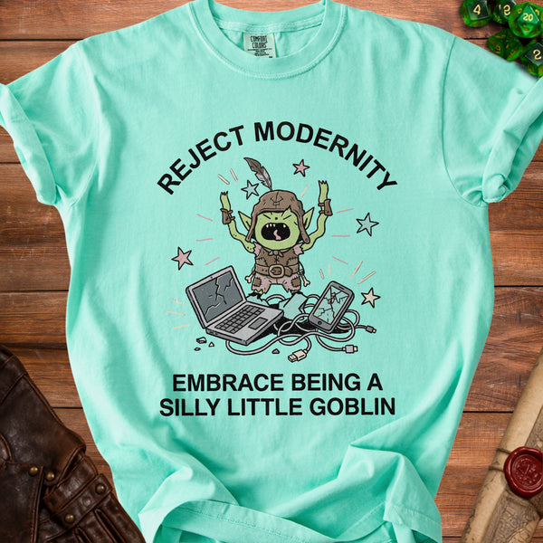 Goblin Mode T-shirt in Island Reef