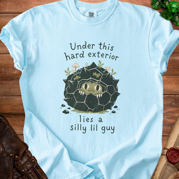 Silly Lil Guy T-shirt in Chambray