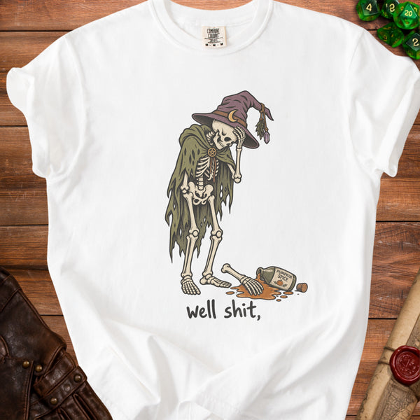 Spooky Mishap T-Shirt in White