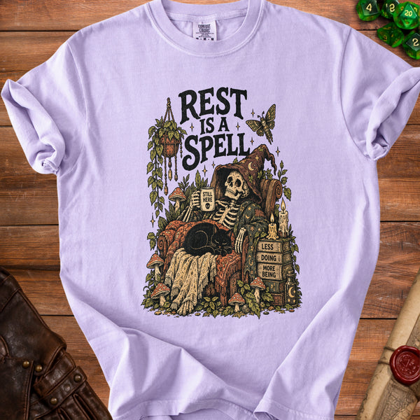 Rest Spell T-shirt in Orchid