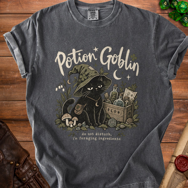 Potion Goblin T-Shirt in Pepper