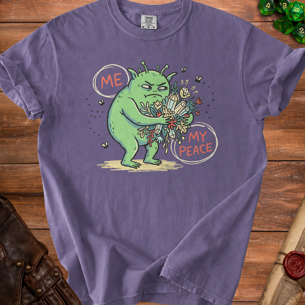 My Peace T-shirt in Grape