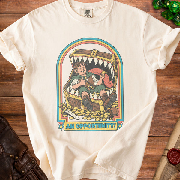 Mimic Opportunity T-Shirt in Ivory