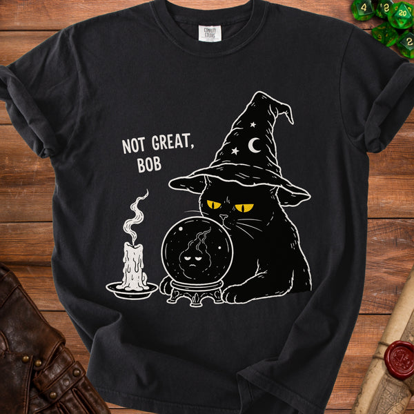 Not Great Bob T-shirt in Black