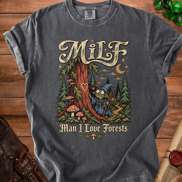 Forest MILF T-shirt in Pepper