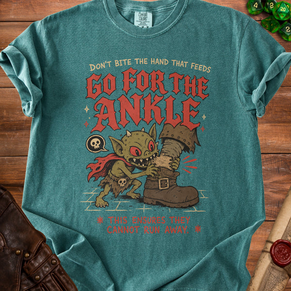 Ankle Biter T-shirt in Blue Spruce