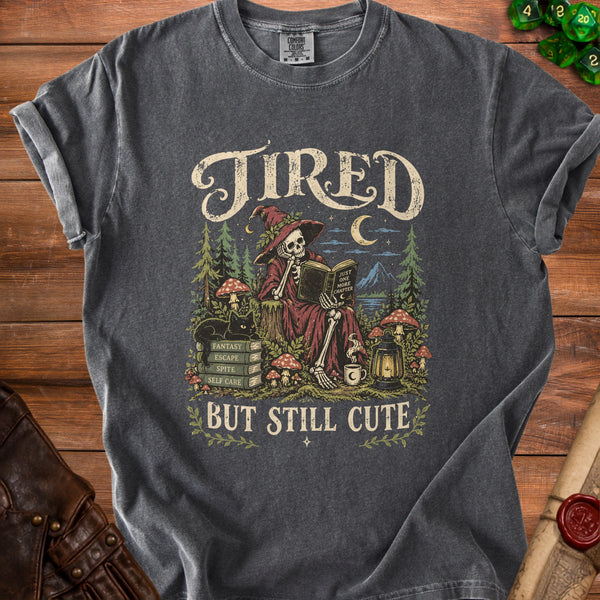 Tired Witch T-Shirt in Pepper