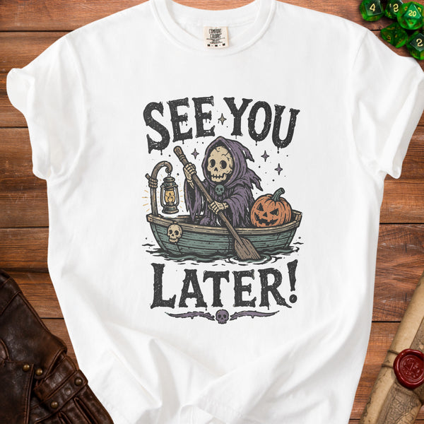 Later Reaper T-Shirt in White