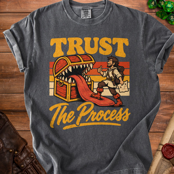Trust Process T-Shirt in Pepper