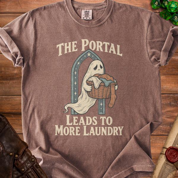 Laundry Ghost T-shirt in Espresso