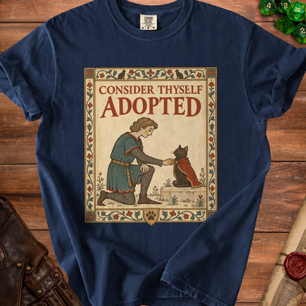 Consider Thyself T-Shirt in True Navy