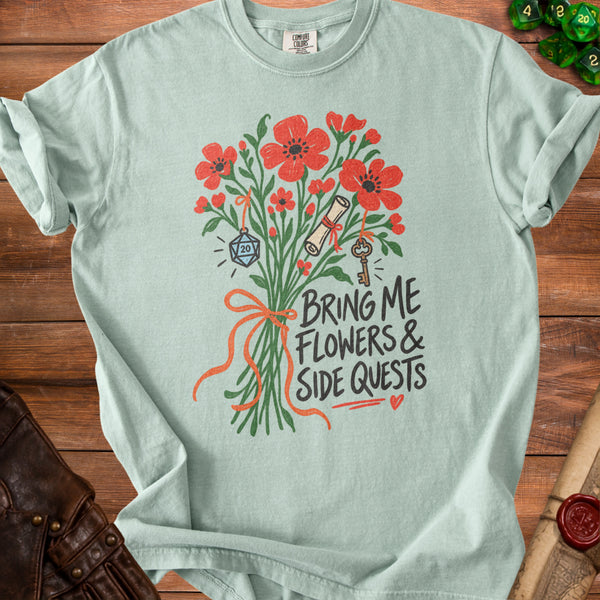 Side Quests T-Shirt in Bay