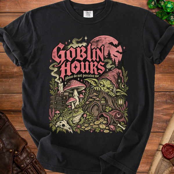 Goblin Hours T-Shirt in Black
