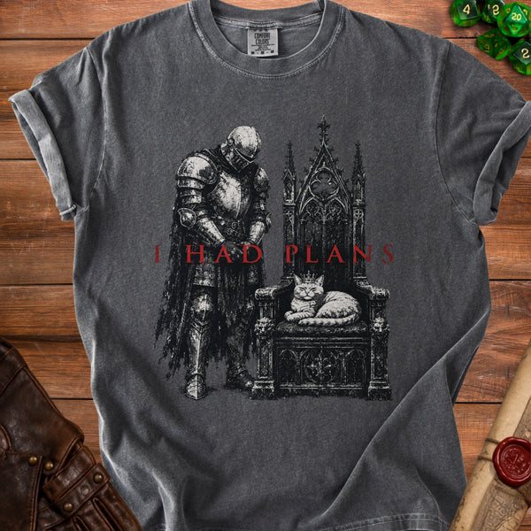 I Had Plans T-Shirt in Pepper