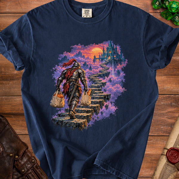 Grocery Knight T-shirt in True Navy
