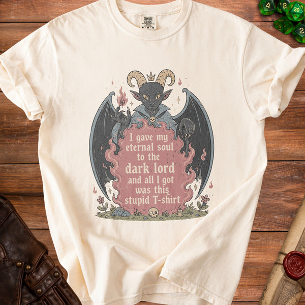 Soulful Sarcasm T-shirt in Ivory