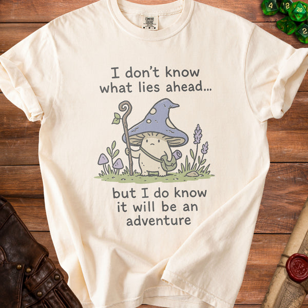 Mushroom Wanderer T-Shirt in Ivory