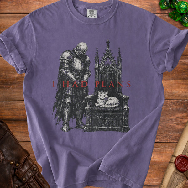 I Had Plans T-Shirt in Grape