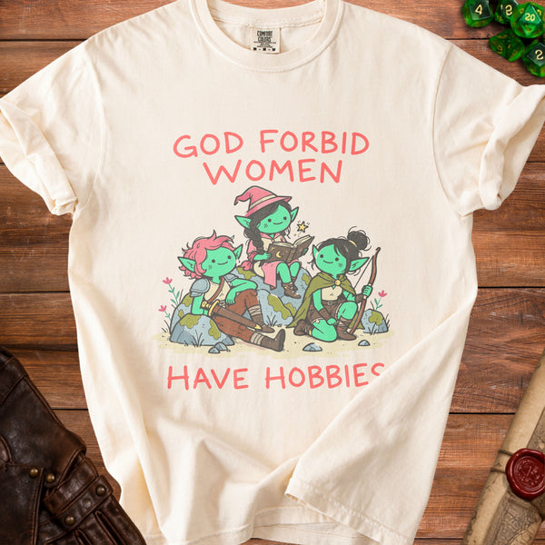 Goblin Hobbies T-Shirt in Ivory