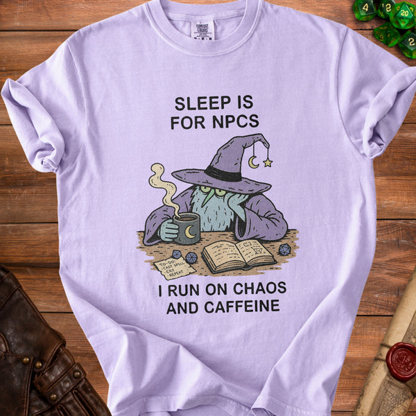 Chaos Wizard T-Shirt in Orchid