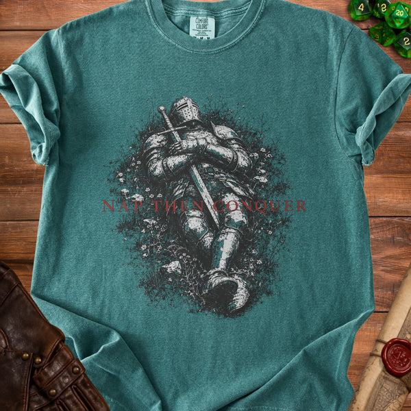 Nap Conquer T-Shirt in Blue Spruce