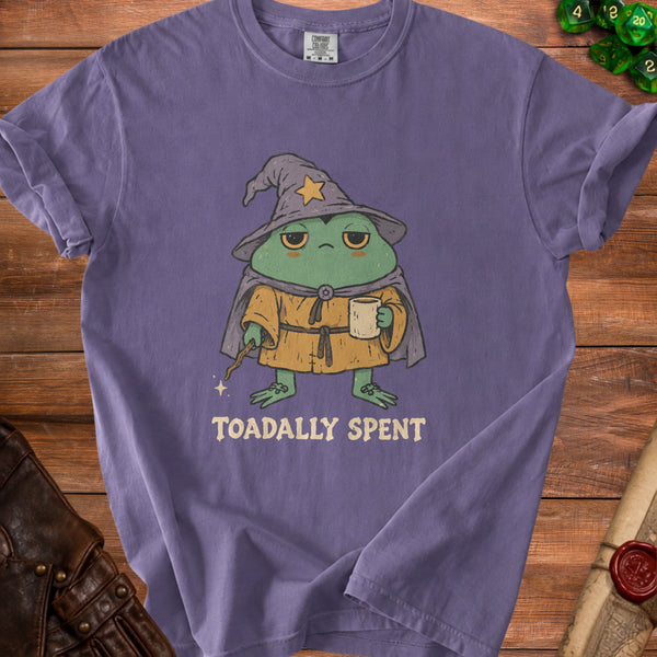 Toadally Spent T-shirt in Grape