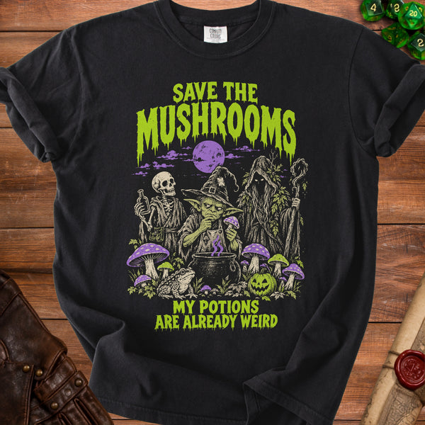 Weird Potions T-Shirt in Black
