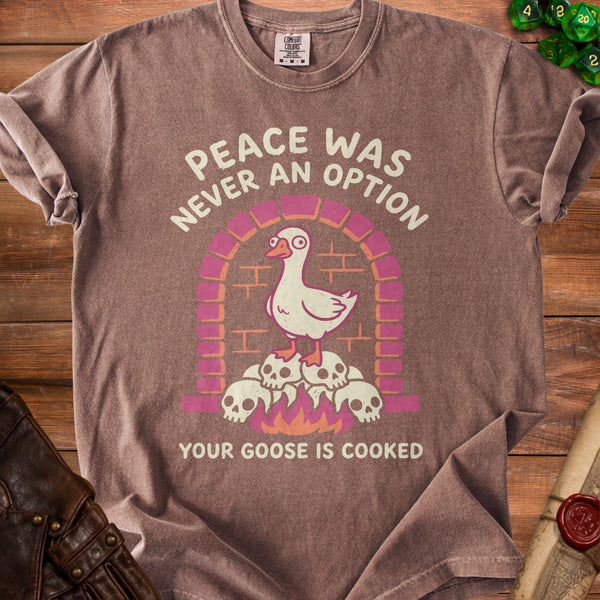 Chaos Goose T-Shirt in Espresso