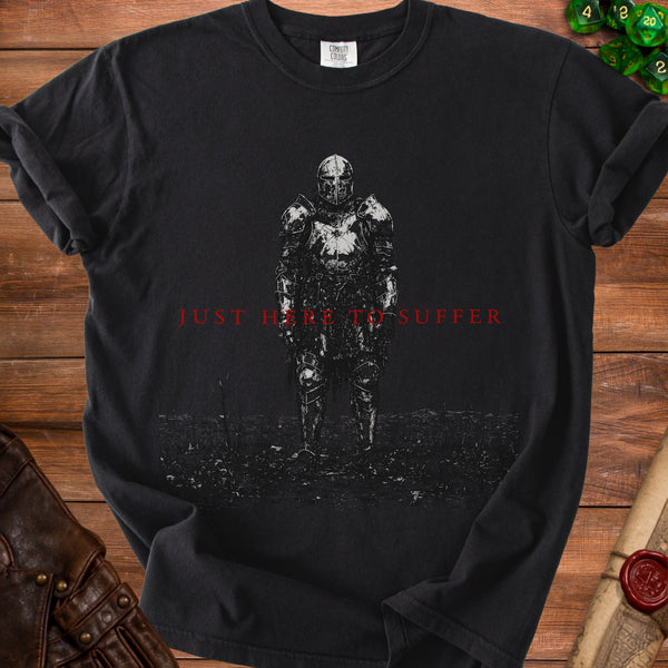 Suffer Knight T-shirt in Black