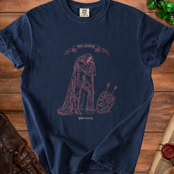 Still Standing T-Shirt in True Navy
