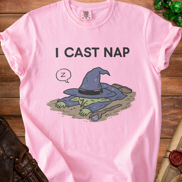 I Cast Nap T-Shirt in Blossom