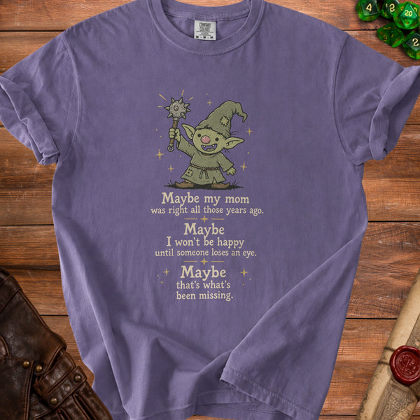 Maybe Goblin T-Shirt in Grape