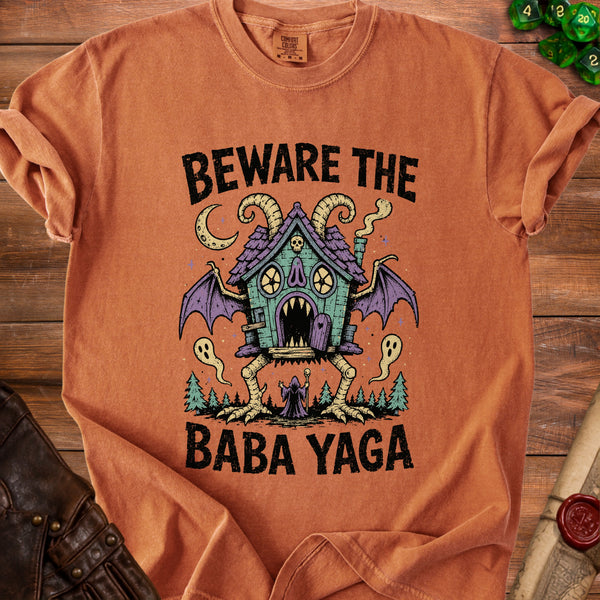 Baba Yaga T-Shirt in Yam