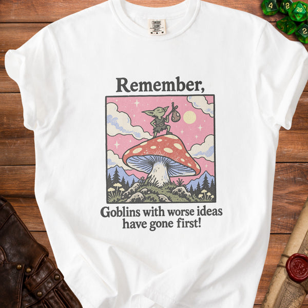 Goblin Wisdom T-shirt in White
