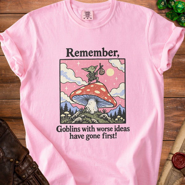 Goblin Wisdom T-shirt in Blossom