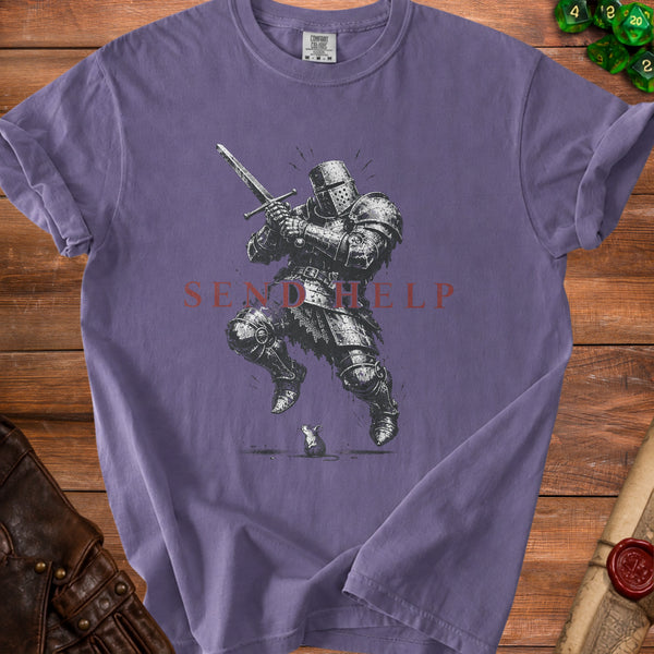 Tiny Foe Knight T-Shirt in Grape