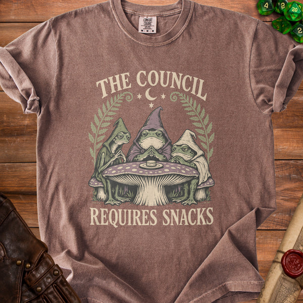 Frog Council T-Shirt in Espresso