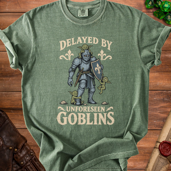 Unforeseen Goblins T-Shirt in Moss