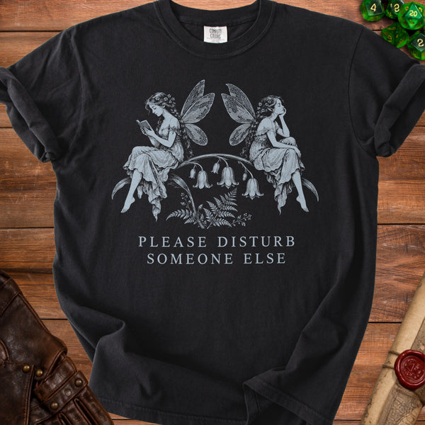 Disturb Fairy T-Shirt in Black