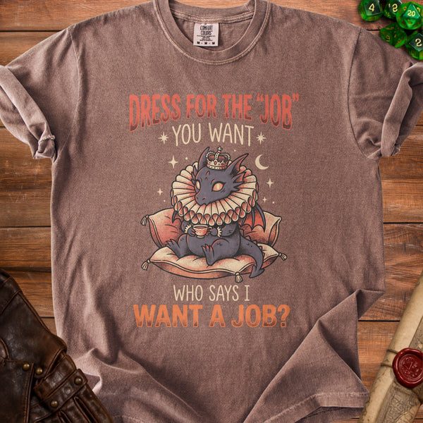 Regal Dragon T-Shirt in Espresso