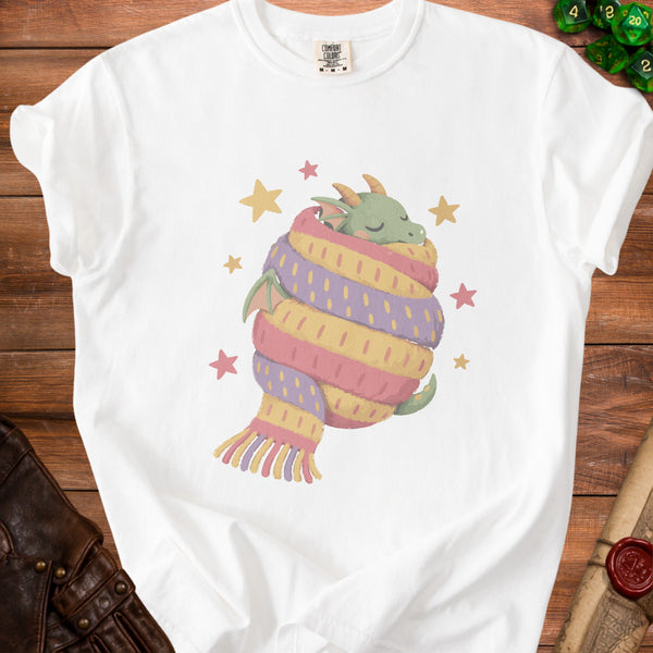Cozy Dragon T-shirt in White