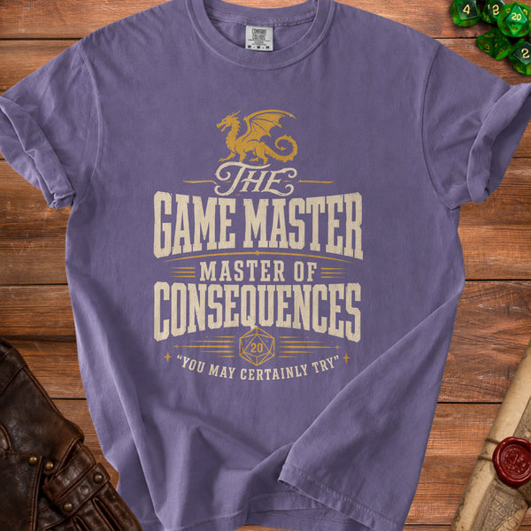 Game Master T-Shirt in Grape