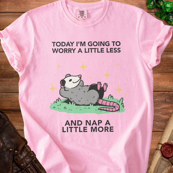 Worry Less T-Shirt in Blossom