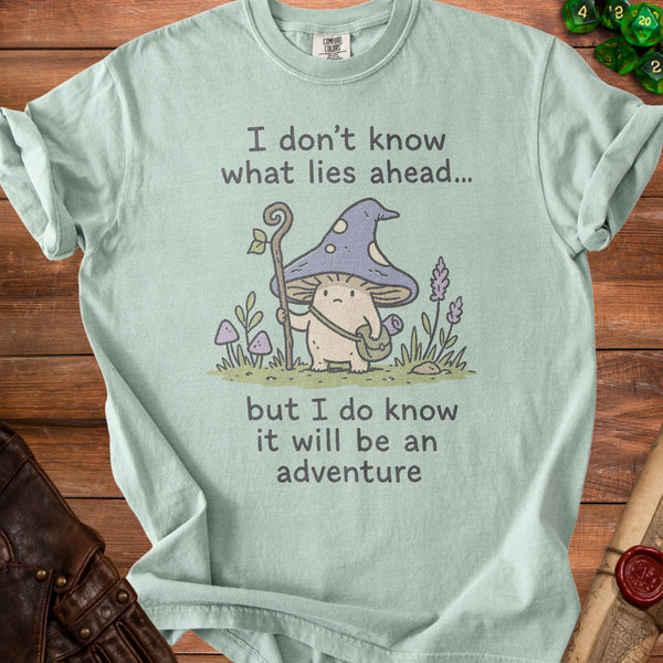 Mushroom Wanderer T-Shirt in Bay